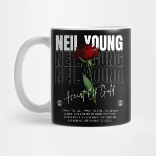 Neil Young // Flower Mug